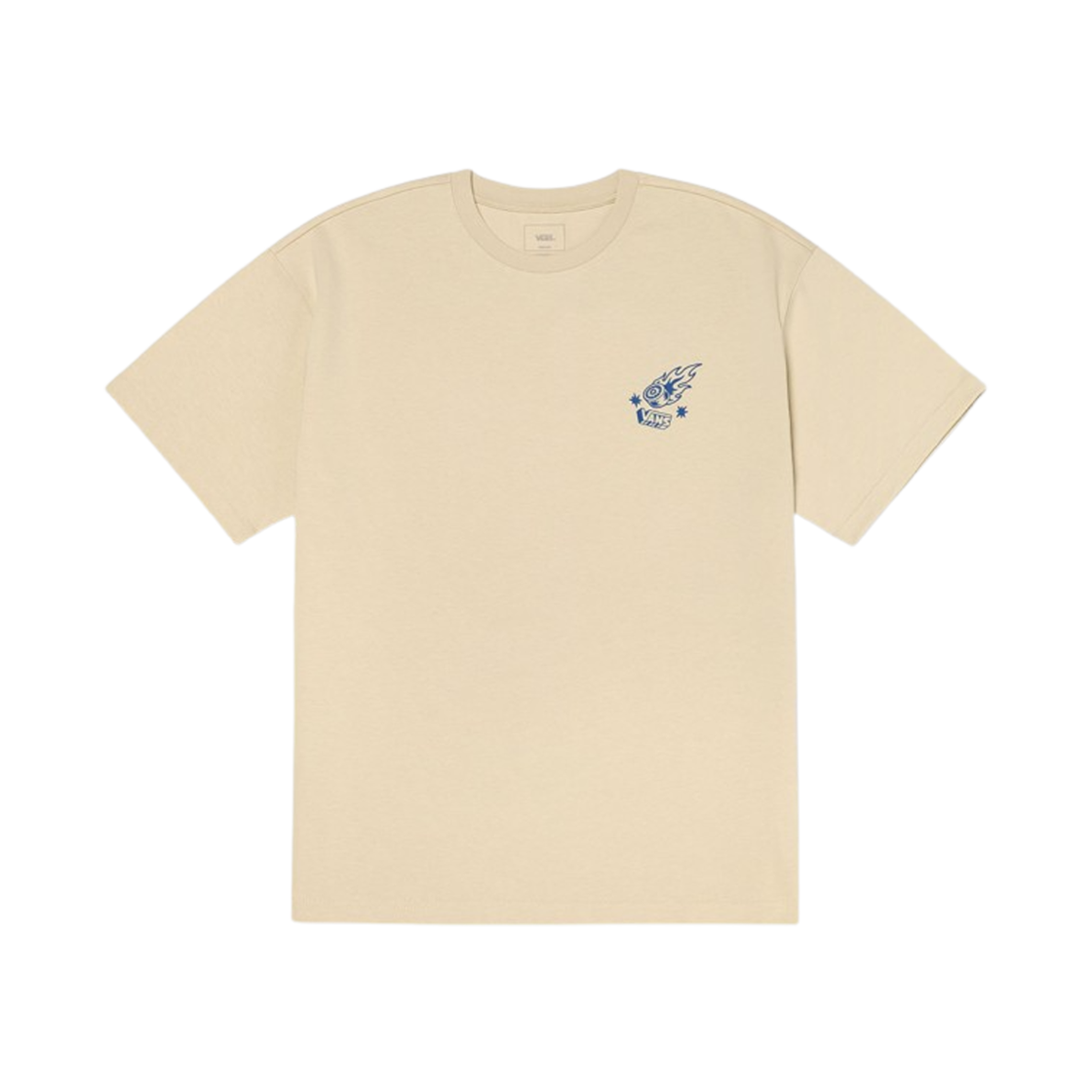 반스 x 스페이스 몰리 박스 티셔츠 베이지(Vans x Space Molly Box T-Shirt Beige)