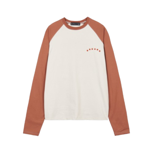 bluesf69 Blue Sunflower Signature Raglan Long Sleeve Kamel
