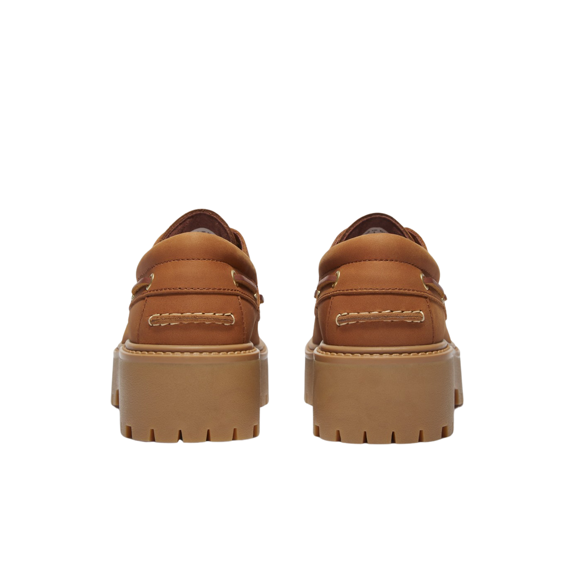 (W) 팀버랜드 스톤 스트릿 보트 슈즈 위트 브라운((W) Timberland Stone Street Boat Shoes Wheat Brown) - 3