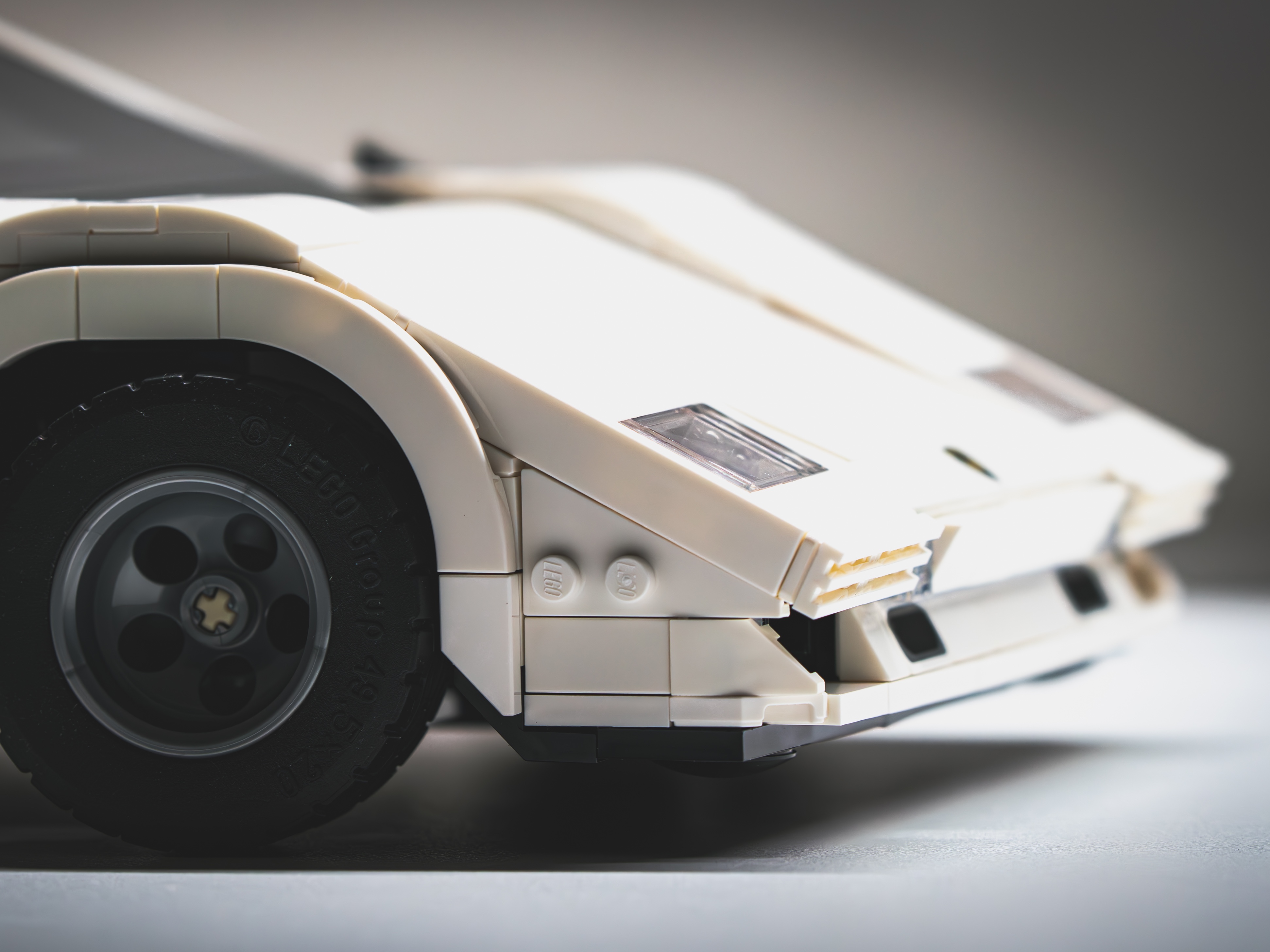 Lego Lamborghini Countach 5000 Quattrovalvole 착용 스타일 - 1