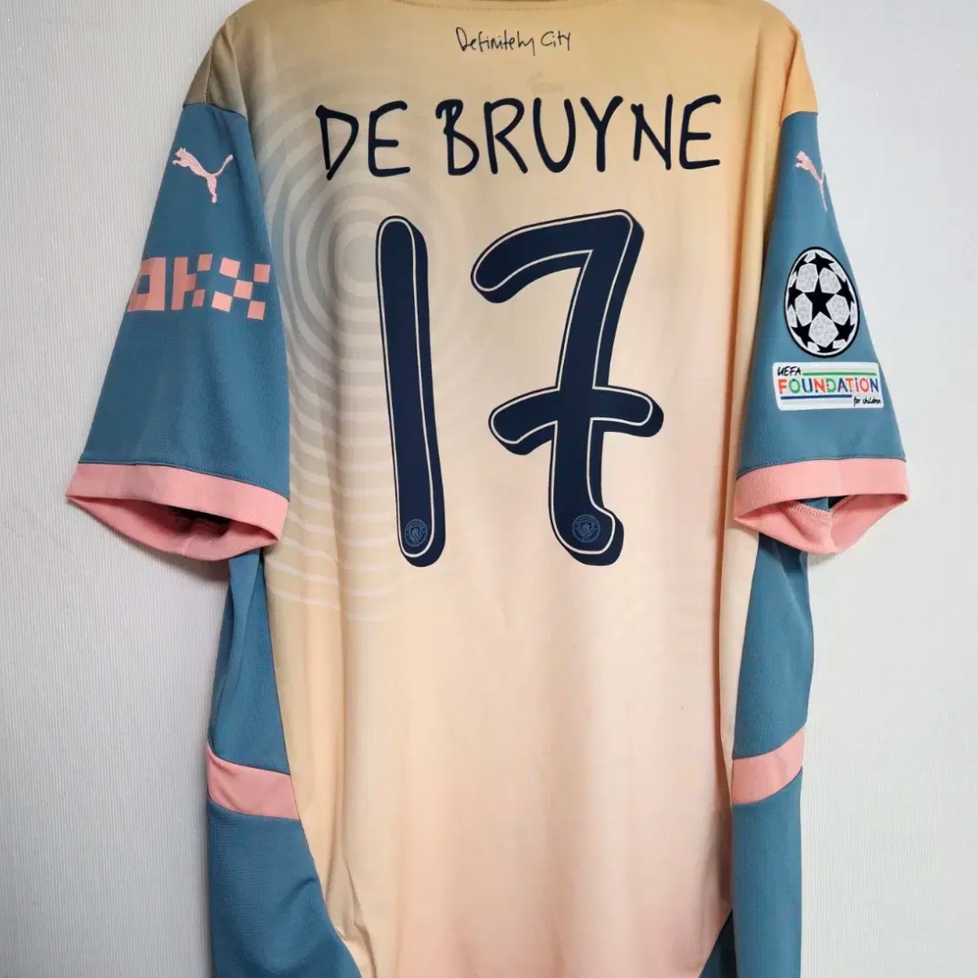 Puma Manchester City 2024/25 4th Jersey Rosebay Bold Blue (Non Marking Ver.) 착용 스타일 - 2