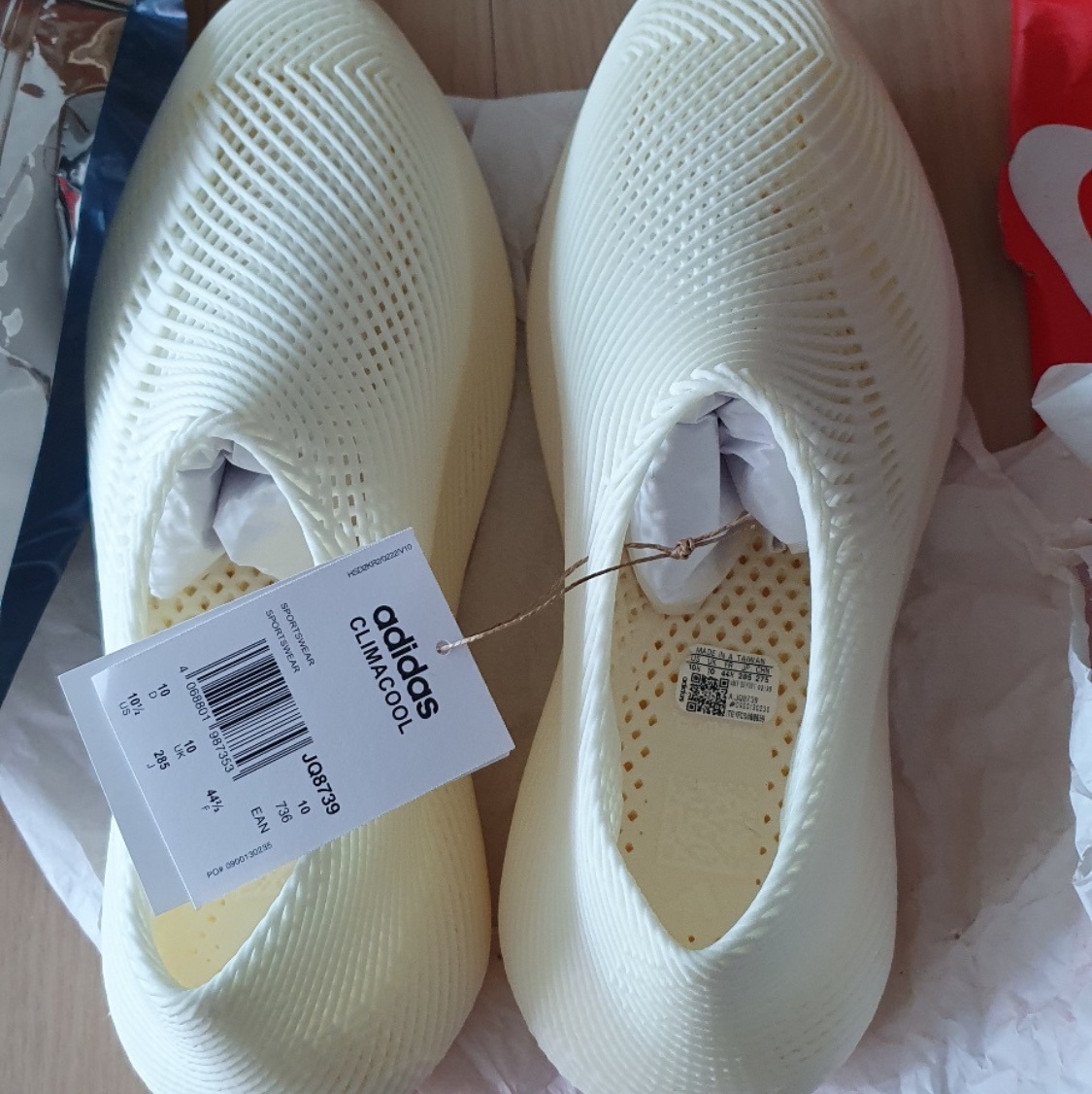 Adidas Climacool Off White 착용 스타일