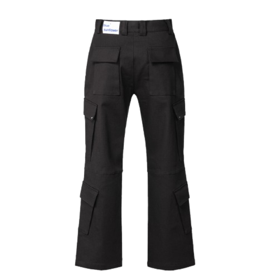 블루 선플라워 세미 와이드 카고 팬츠 블랙(Blue Sunflower Semi Wide Cargo Pants Black) - 2