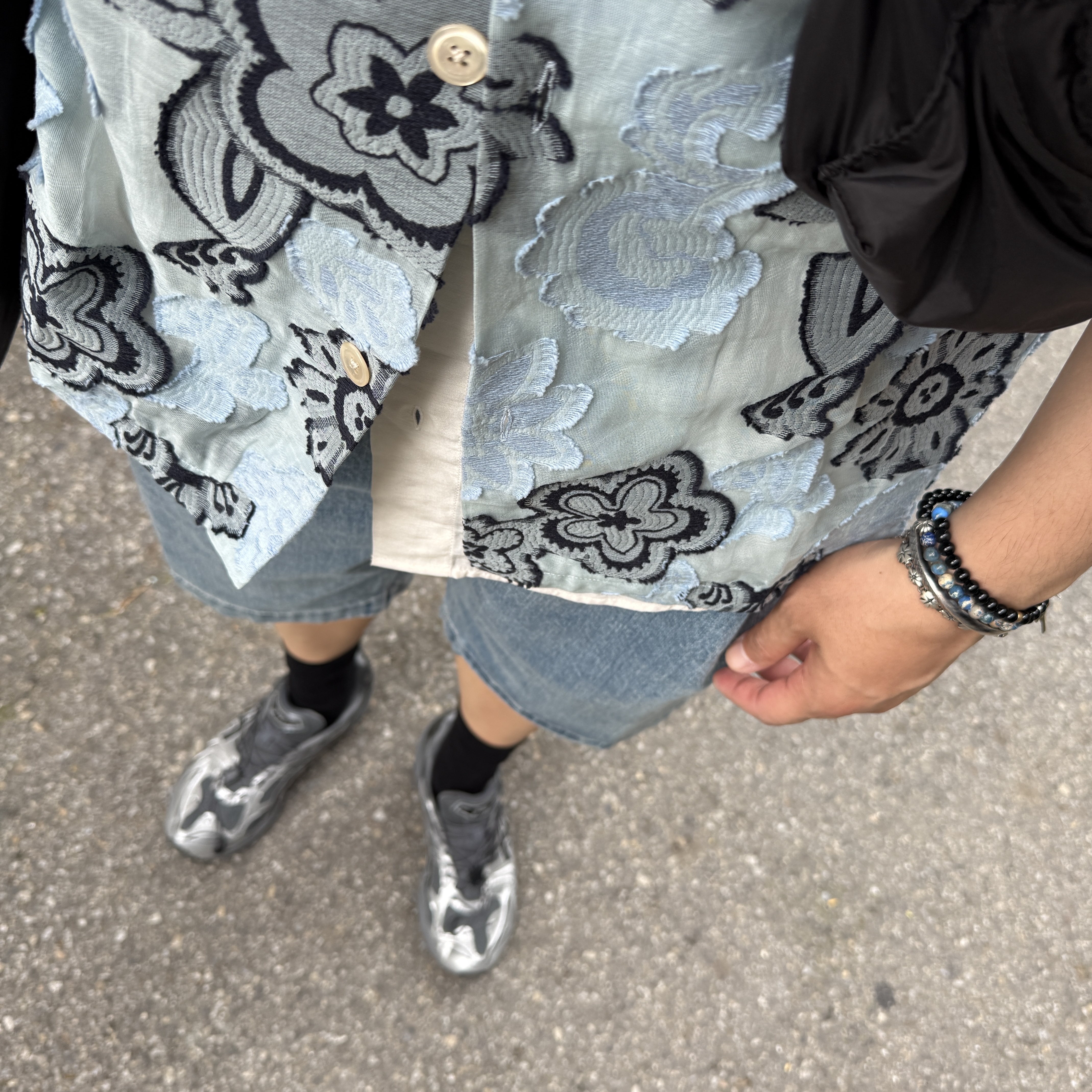 Asics x Unaffected Gel-Kayano 14 Silver Moon 착용 스타일