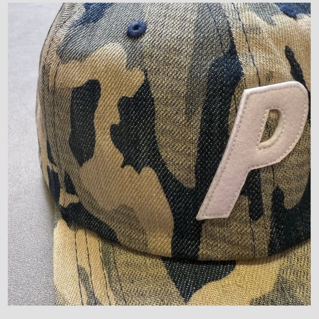 Palace P 6-Panel Camo Denim - 25SS 착용 스타일 - 2