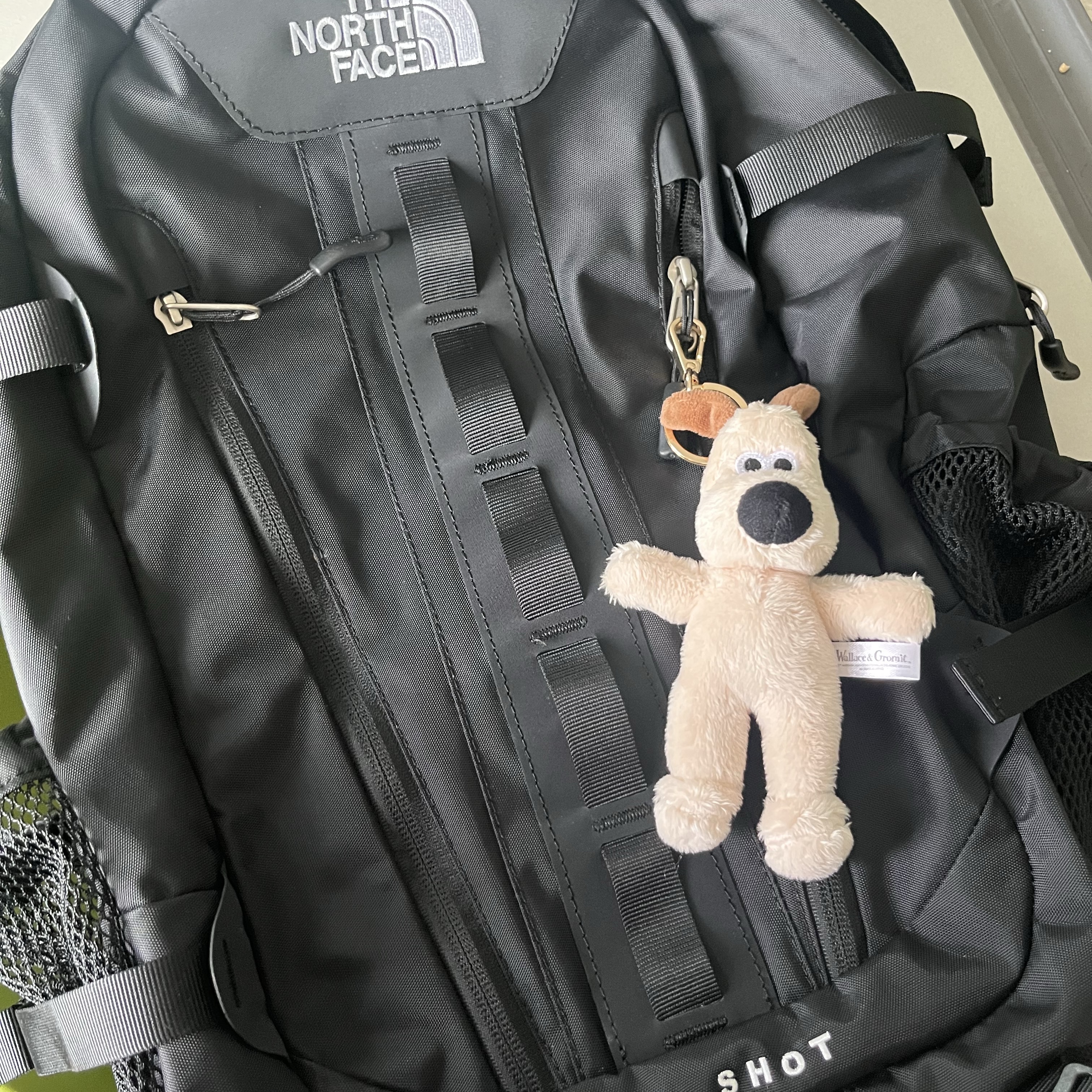 Dream C&C Wallace & Gromit Mini Keyring Plush 12cm 착용 스타일
