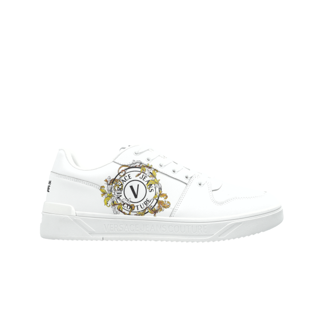 베르사체 진 꾸뛰르 로고 스니커즈 화이트(Versace Jeans Couture Logo Sneakers White)