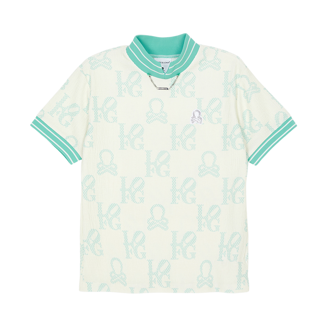 MLW-5A-AA04 (W) Mark & Lona Golf Wear Short Sleeve T-Shirt Mint