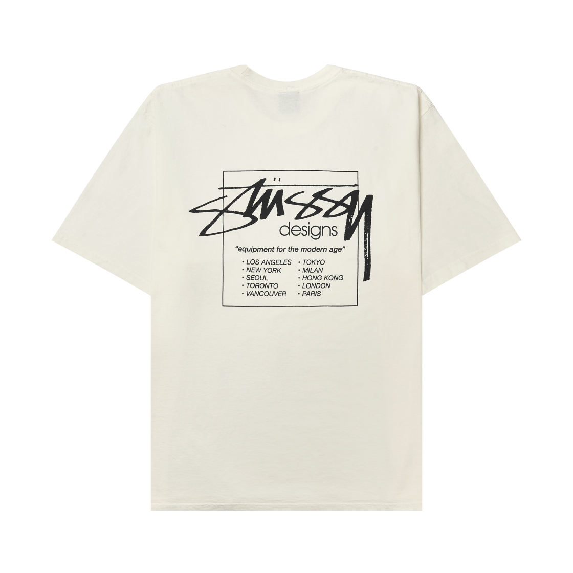 스투시 모던 에이지 피그먼트 다이드 티셔츠 내츄럴 | Stussy