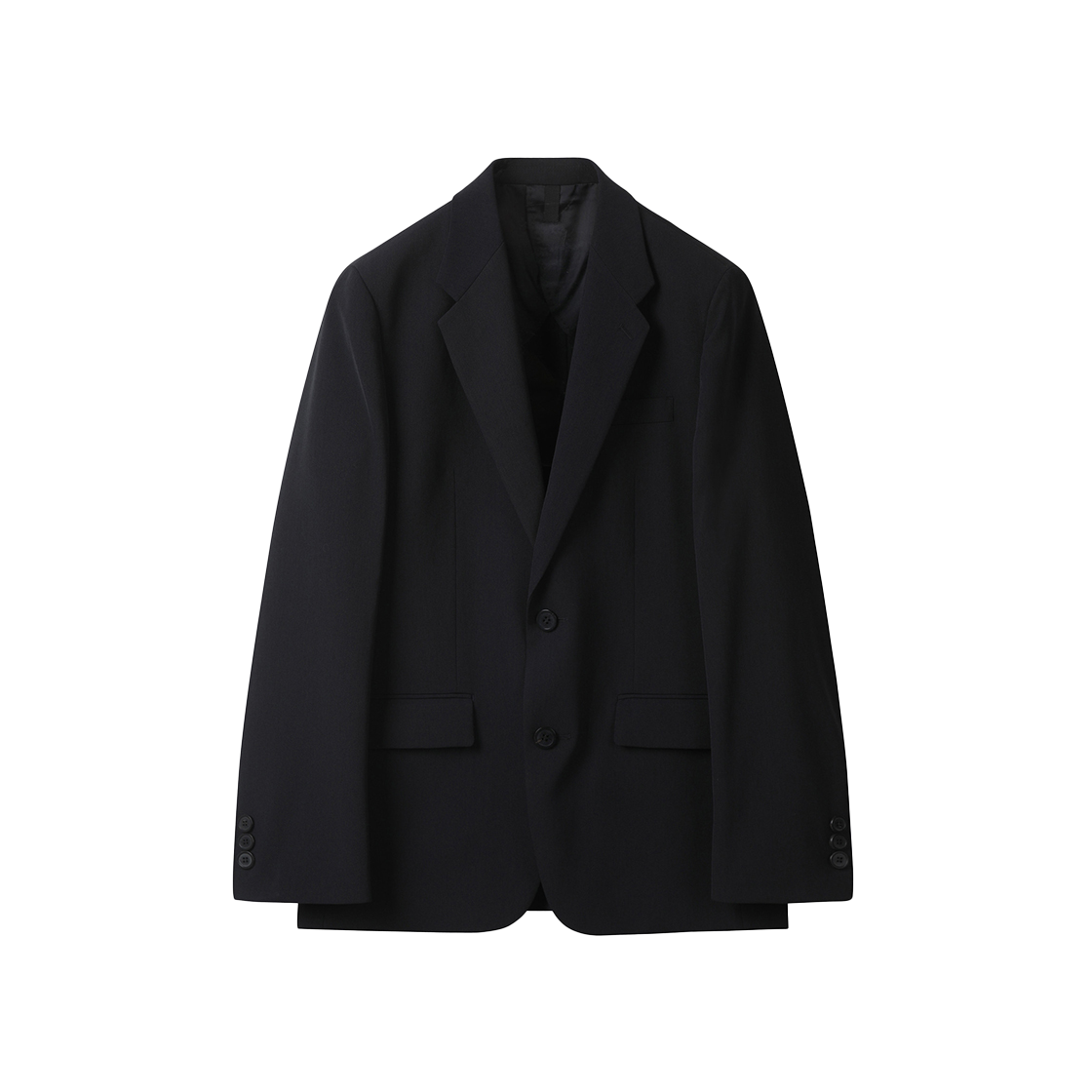 CWJAM25404BKX Customellow Slim Fit Setup Jacket Black - 대표 이미지 #1