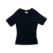 (W) Jichoi Raglan T-Shirt Black