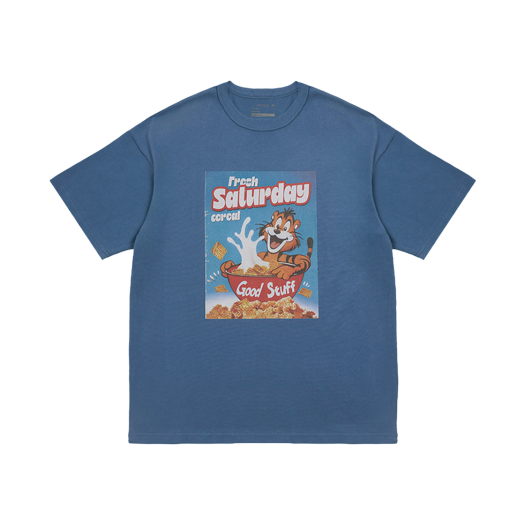2502MSTBL(2) STU Cereal T-shirt Blue