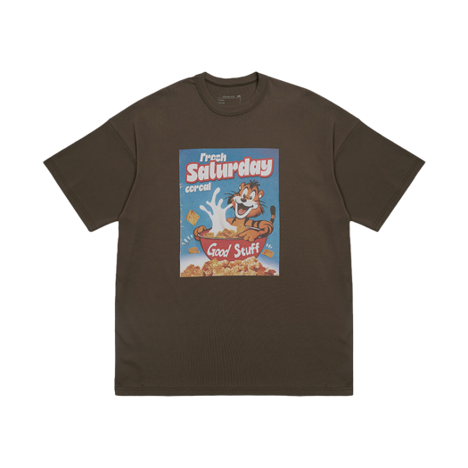 2502MSTBR STU Cereal T-shirt Brown