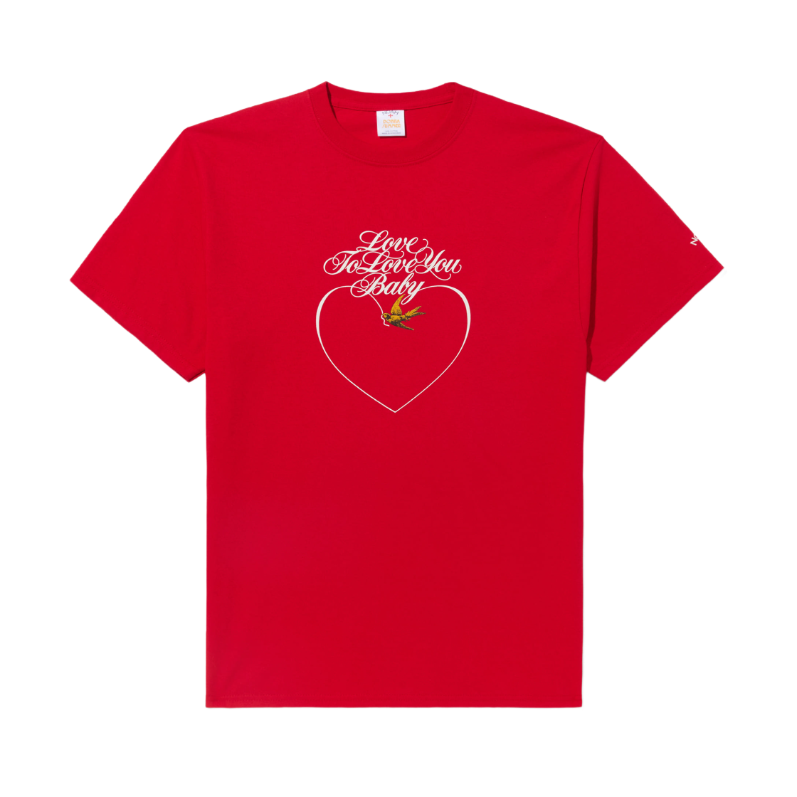노아 x 도나 서머 러브 투 러브 유 티셔츠 레드(Noah x Donna Summer Love To Love You T-Shirt Red)