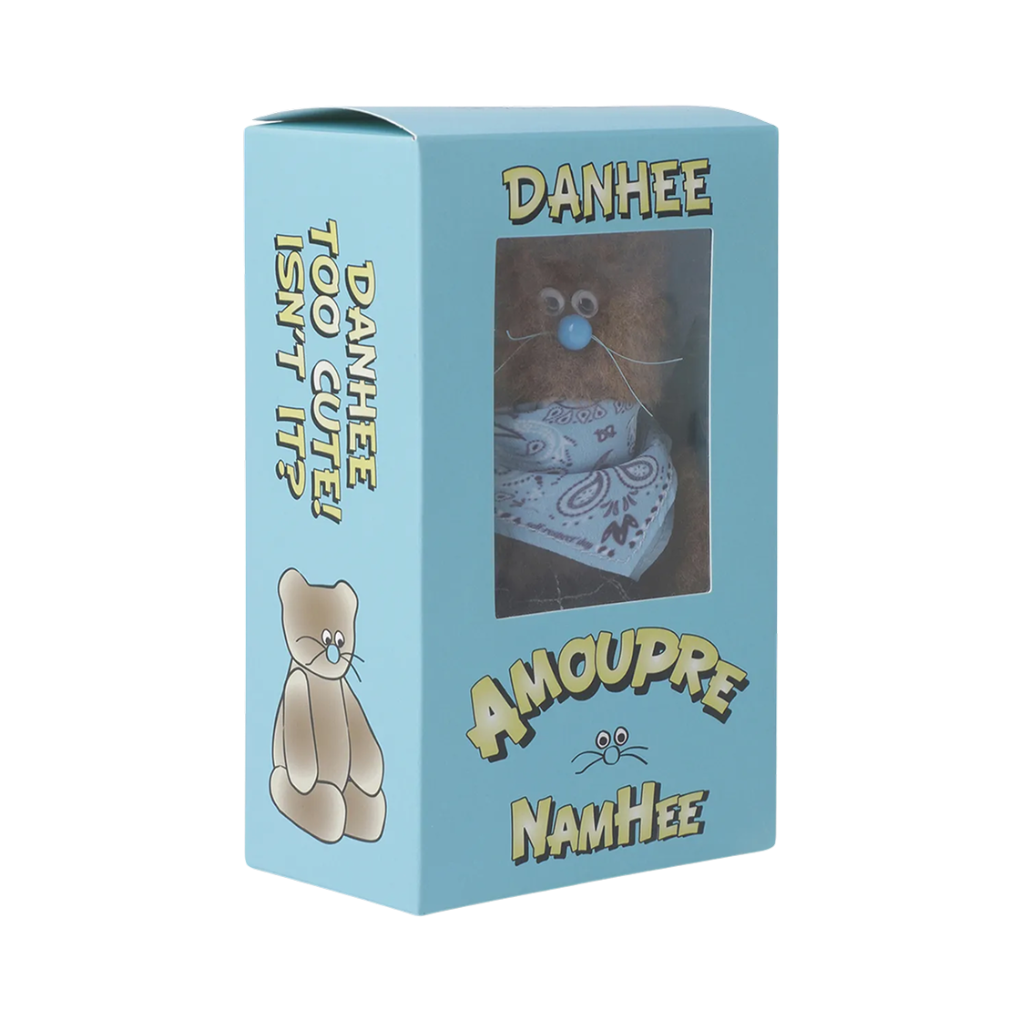 【Monamhee x Amoupre】 正規品★ Danhee Keyring Brown 모남희 x 아모프레 단희 키링 브라운 | Monamhee | KREAM