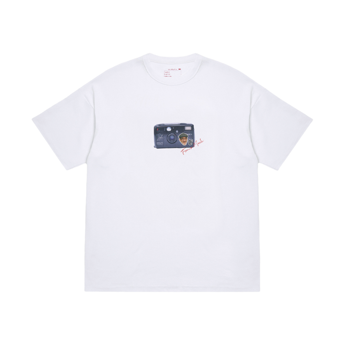 2502MSTWH(4) STU Camera Printing T-shirt White - 대표 이미지 #1