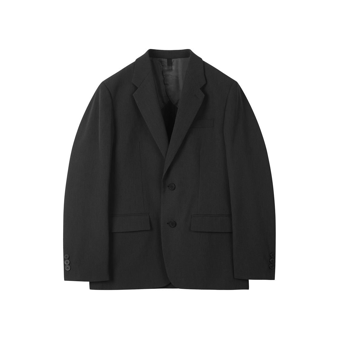 CWJAM25404GYD Customellow Slim Fit Setup Jacket Dark Gray - 대표 이미지 #1