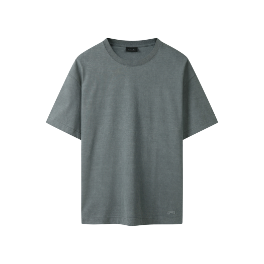 CWTAM25435GYL Customellow Dyed Half Sleeve T Shirt Light Gray