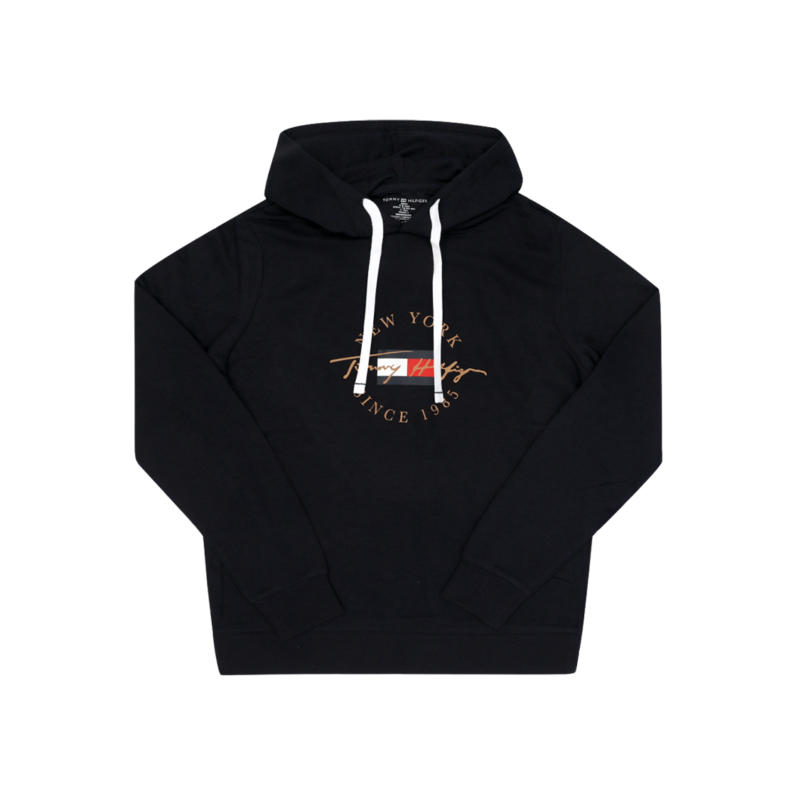 타미 힐피거 프렌치 테리 슬립 후드 네이비(Tommy Hilfiger French Terry Sleep Hoodie Navy)