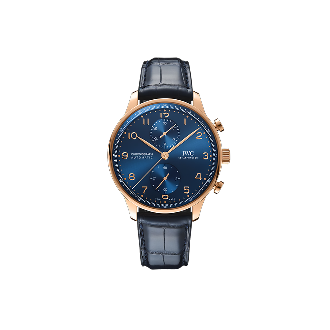 ITOA84V97DV5 IWC Portugieser Chronograph 41-IW371614 Blue Arabic+Dot - 대표 이미지 #1