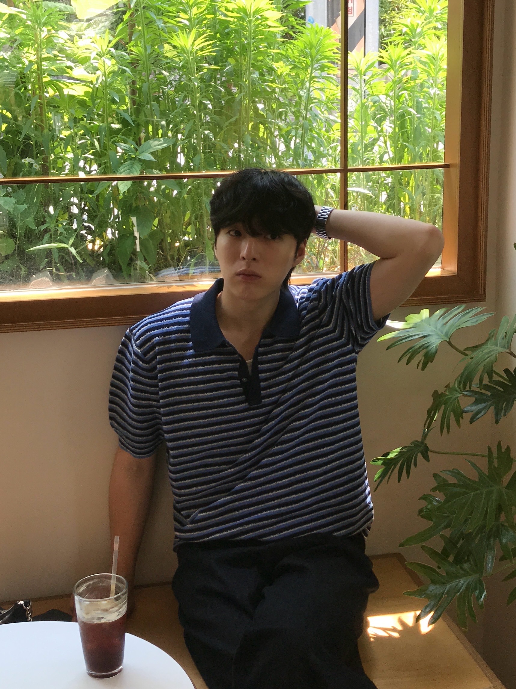 Kinchi Shower - 808 (a) Black 착용 스타일 - 2