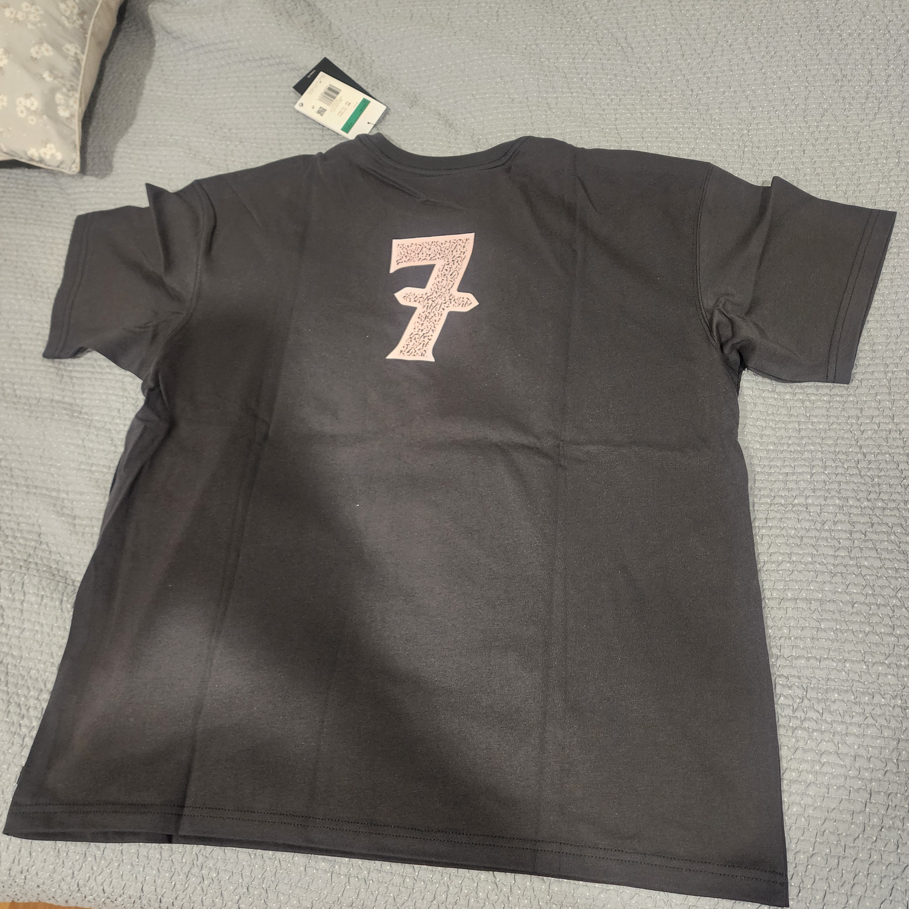 Nike x Yuto Horigome SB Max90 Skateboarding T-Shirt Anthracite - US/EU 착용 스타일 - 2