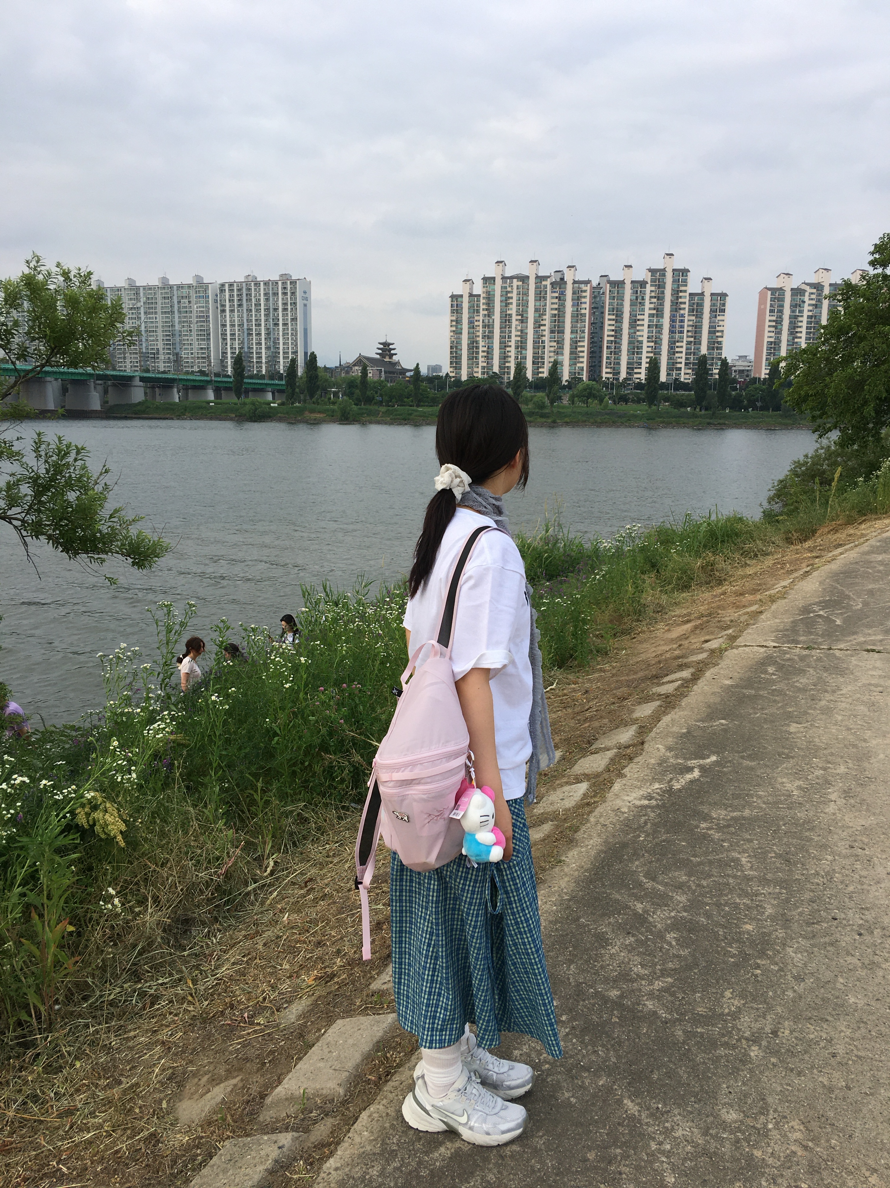 Arc'teryx Heliad 15 Backpack Pink Glow 착용 스타일