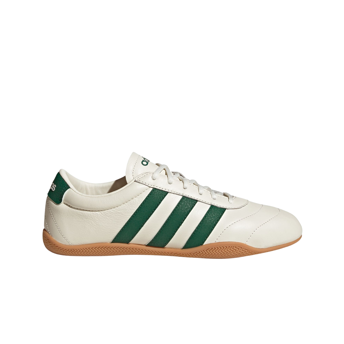 JQ9690 (W) Adidas Grand Court Lo Off White Collegiate Green