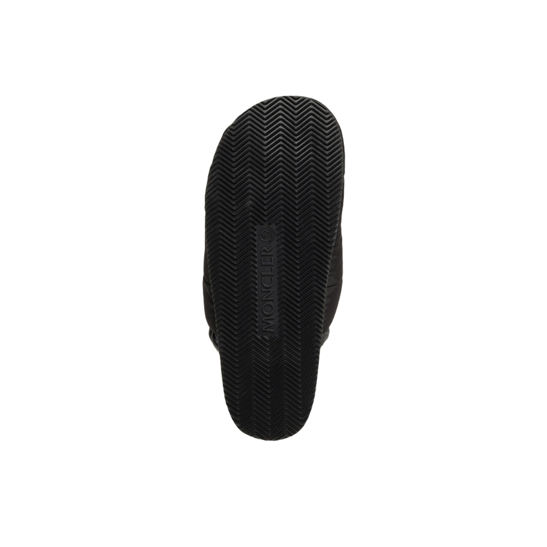 (W) 몽클레르 몬 포켓 패딩 레더 뮬 블랙 - 25SS((W) Moncler Mon Pocket Padded Leather Mules Black - 25SS) - 3