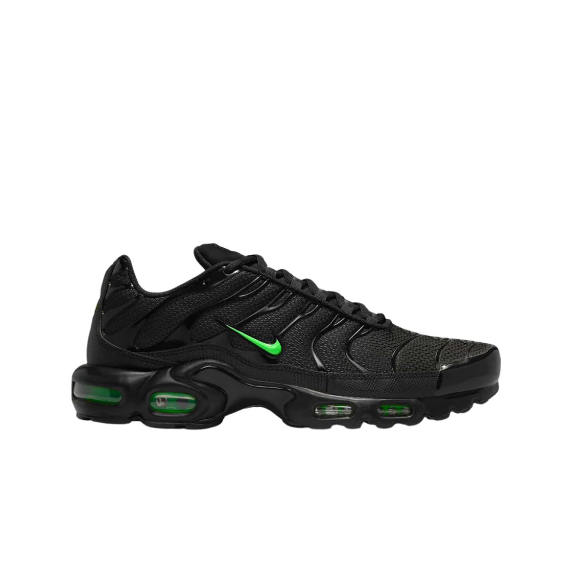 나이키 에어맥스 플러스 블랙 그린 스트라이크(Nike Air Max Plus Black Green Strike)