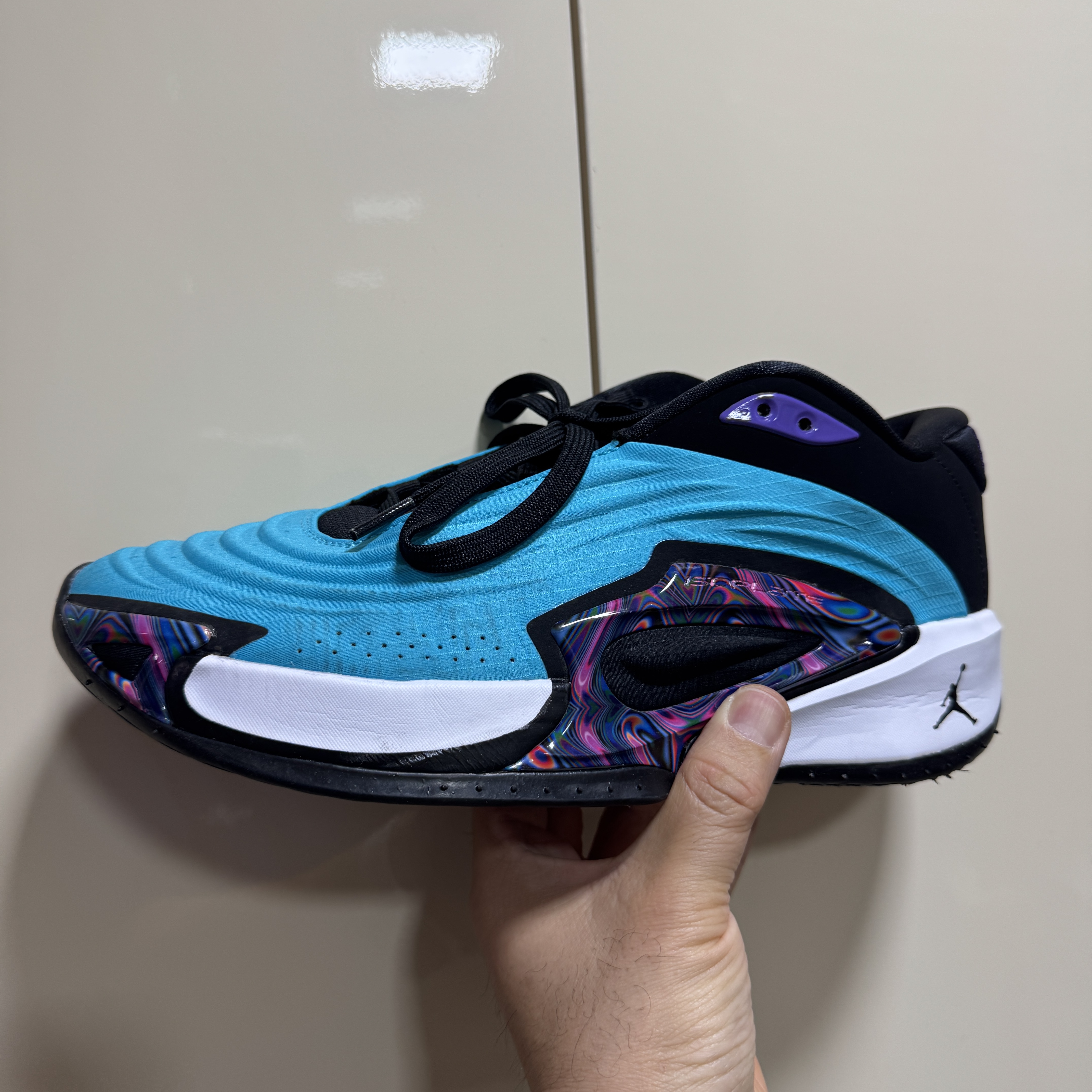 Jordan Luka 3 PF Blue Black 착용 스타일