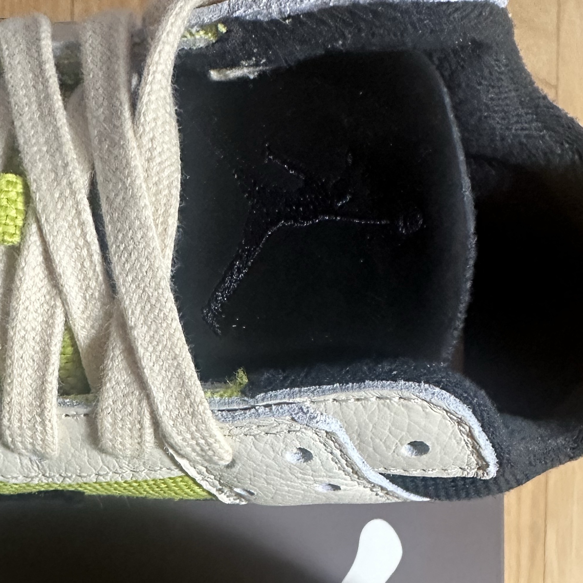 Jordan x Travis Scott Jumpman Jack TR Bright Cactus, Jordan x Travis Scott Jumpman Jack TR Black and Dark Mocha 착용 스타일 - 7