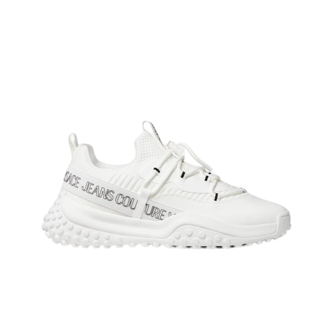 78YA3SN2-ZSC69-003 Versace Logo Hyber Sneakers White