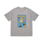 STU Sat Boys T-shirt Grey