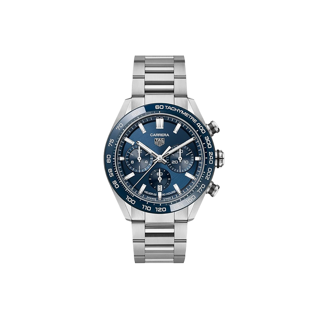 ITIVEFV5WO2U TAG Heuer Carrera Chronograph 44-CBN2A1A.BA0643 Blue Bar - 대표 이미지 #1