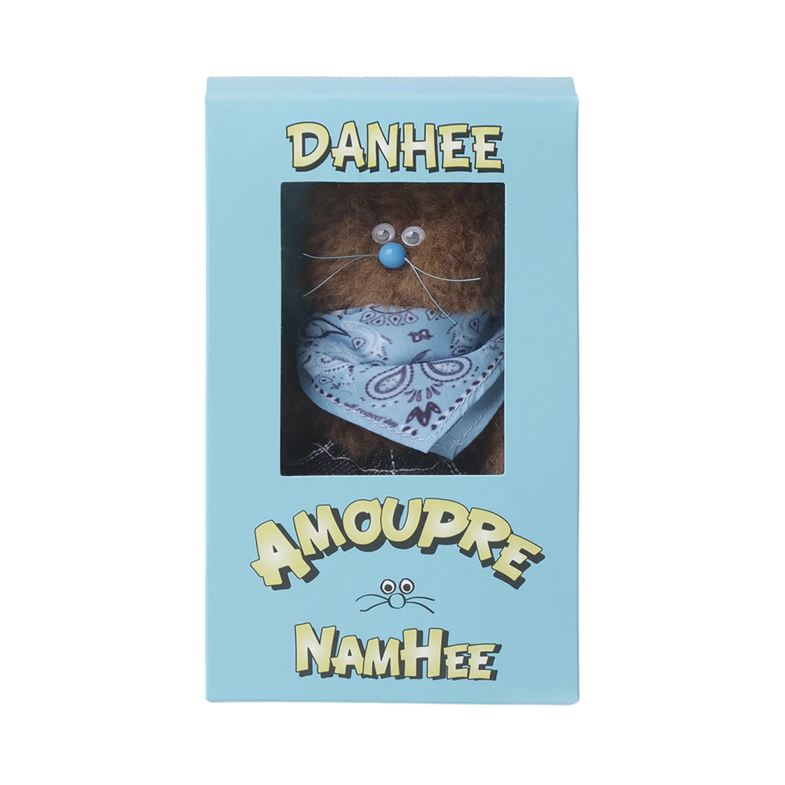 【Monamhee x Amoupre】 正規品★ Danhee Keyring Brown 모남희 x 아모프레 단희 키링 브라운 | Monamhee | KREAM