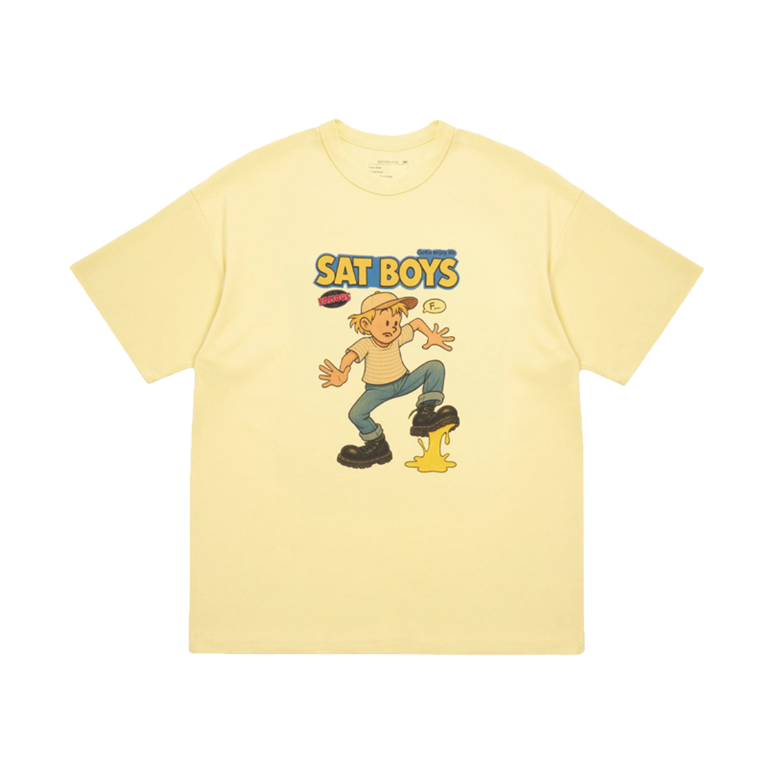 에스티유 셋 보이 티셔츠 옐로우