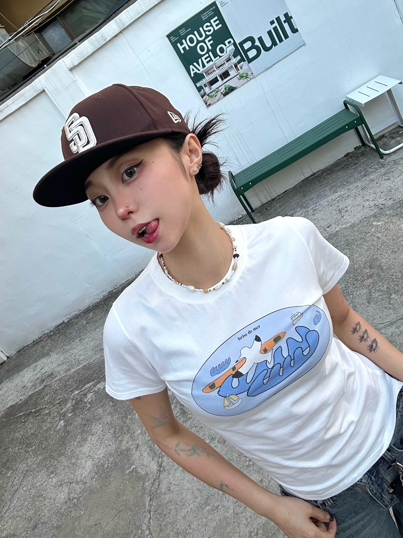 Don't Ask My Plan Free Bird Women's Tee 착용 스타일 - 2