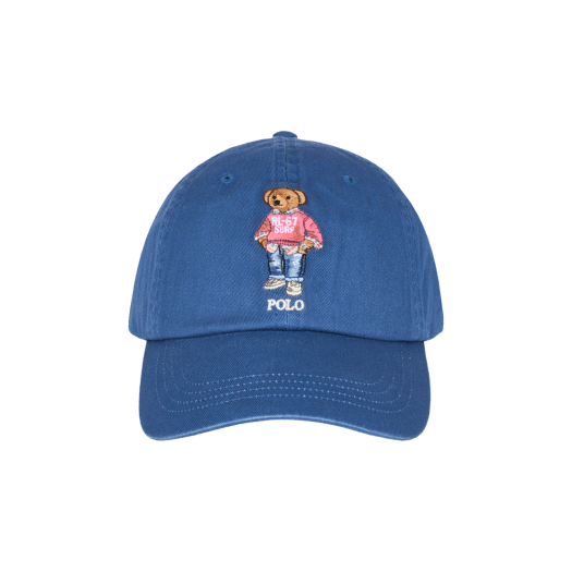 KM5CHTCRLA8BL [30% 적립] Polo Ralph Lauren Polo Bear Twill Ball Cap Old Royal - 25FW