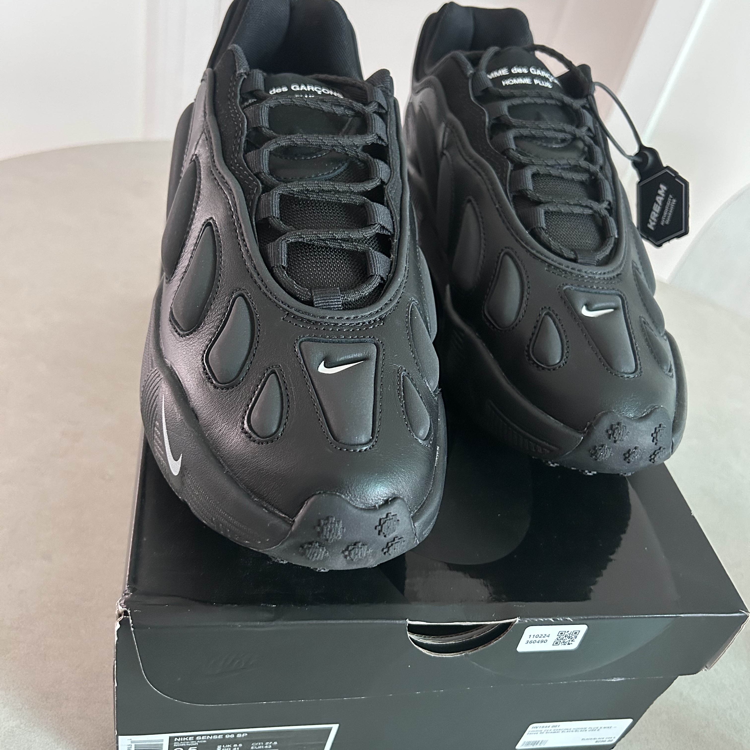 Nike x Comme des Garcons Homme Plus Sense 96 SP Black 착용 스타일 - 3