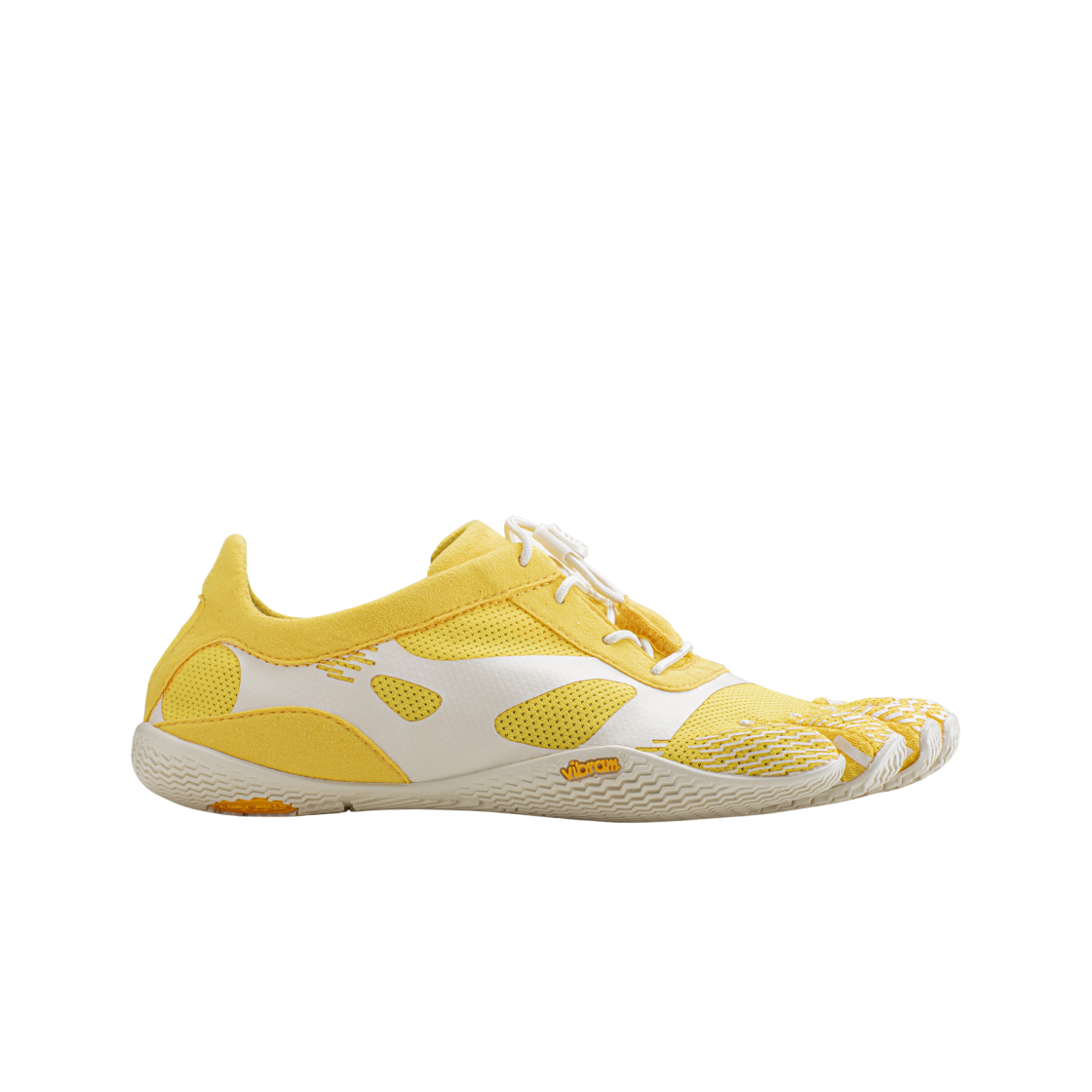 (W) 비브람 파이브핑거스 KSO 에보 옐로우 화이트((W) Vibram Fivefingers KSO EVO Yellow White)