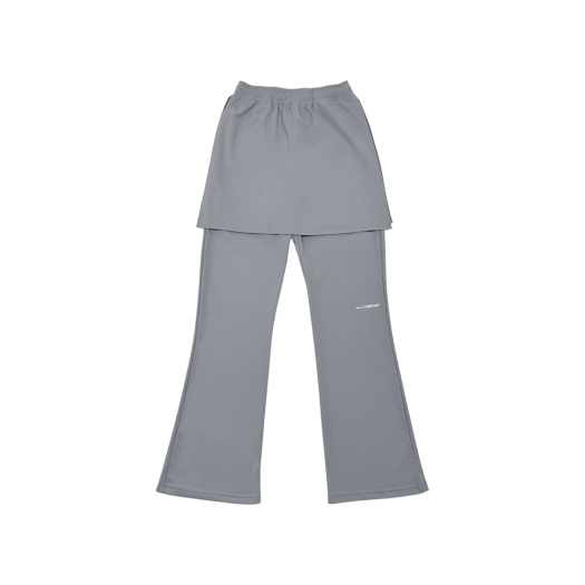 【JICHOI】24fw FLEECE SLIM LAYERED PANTS (30cm ver.) W) 지초이 플리스 슬림 레이어드 팬츠 네이비 (30cm 버전