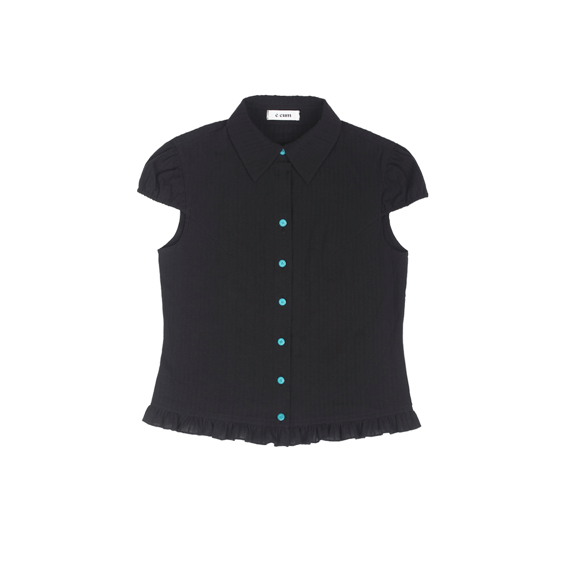 이음 모모 셔츠 블랙(EEUM Momo Shirt Black)