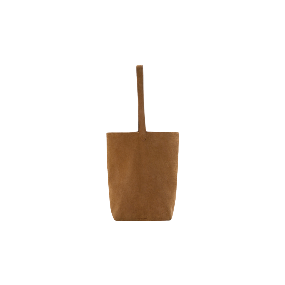 2502UBGBG0 STU Suede Shoulder Bag Camel - 대표 이미지 #1