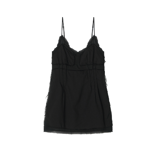 P0000EZE FOR HER Mira Layer Dress Black