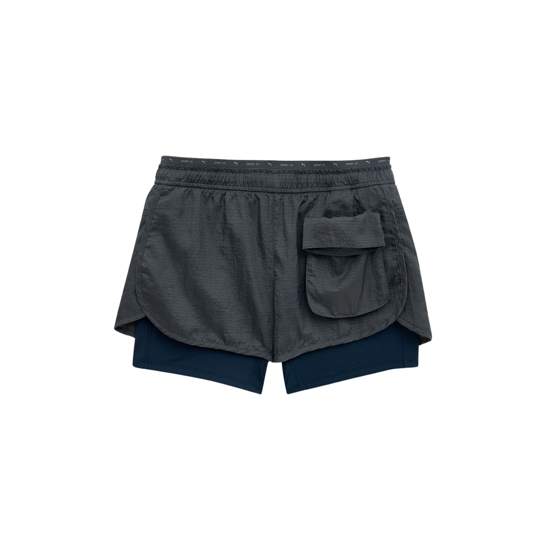 푸마 x 오픈 Yy 러닝 쇼츠 다크 올리브(Puma x Open Yy Running Shorts Dark Olive)