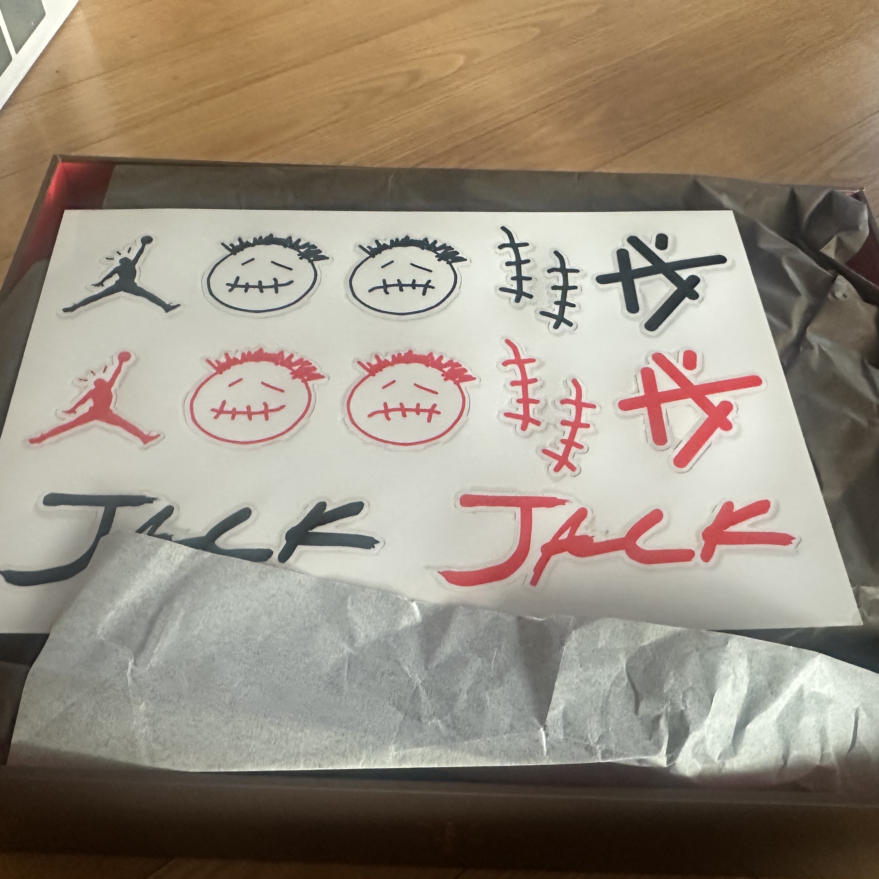 Jordan x Travis Scott Jumpman Jack TR Bright Cactus, Jordan x Travis Scott Jumpman Jack TR Black and Dark Mocha 착용 스타일 - 4
