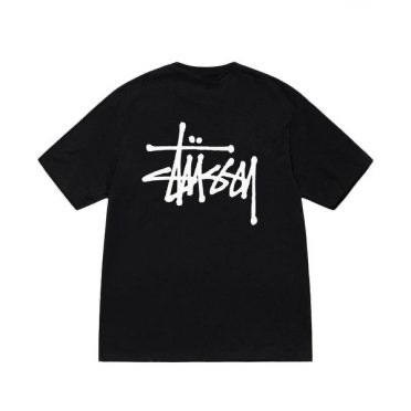 Stussy Basic Stussy T-Shirt Black 2024, 2025 착용 스타일