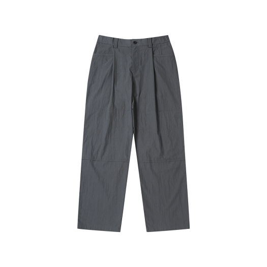 CWPAM25343GYD Customellow One Tuck Double Knee Pants Dark Gray