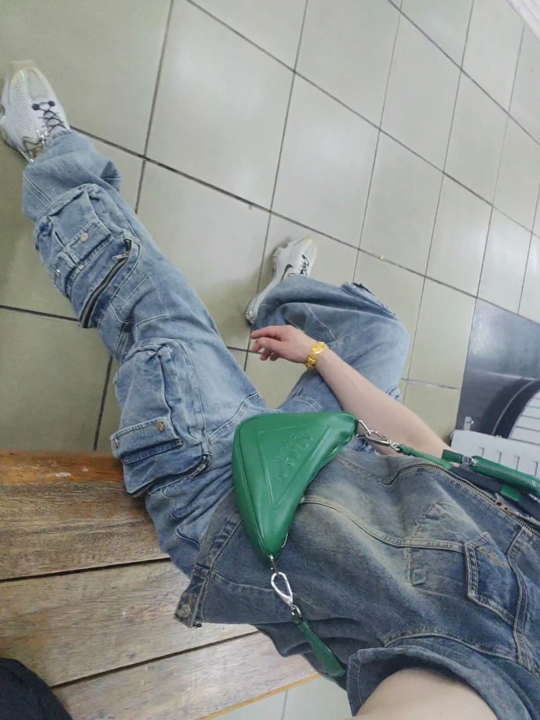 Nike x Matthew M Williams Zoom 004 Stone 착용 스타일
